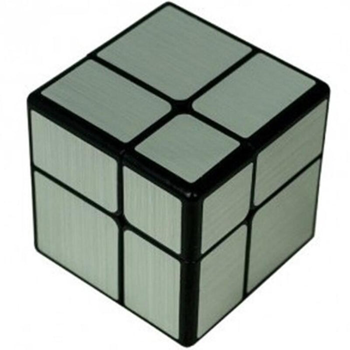 Cubo De Rubik Qiyi Mirror 2x2 Plata.
