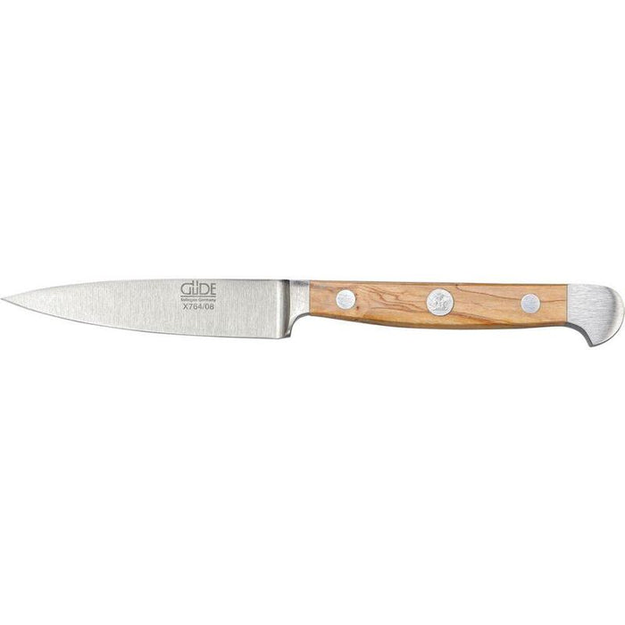 Cuchillo De Pelar Alpha Gde 8 Cm Madera De Olivo