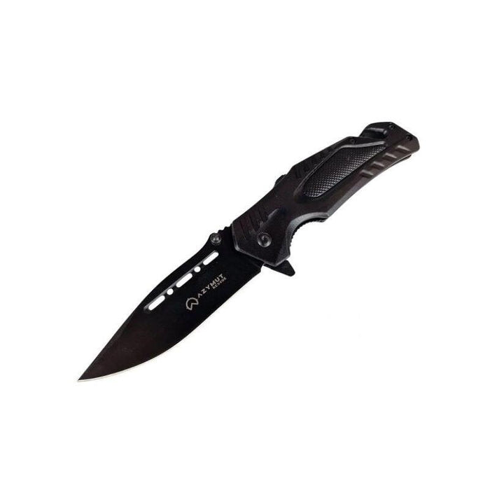 Cuchillo De Rescate Azimuth + Cortadores De Cinturones De Seguridad + Rompeventanas + Funda