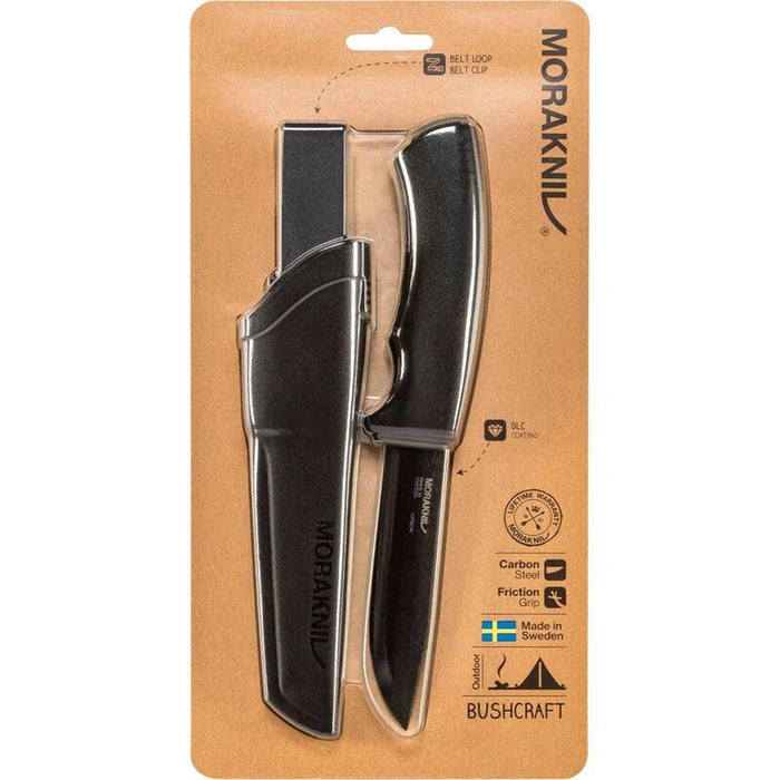 Cuchillo Moracknife Bushcraft Exterior Hoja Negra