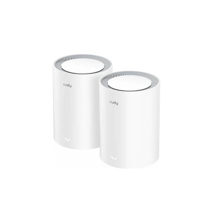 Cudy Pack De 2 Sistemas Wifi Mesh 7 Gigabit Dual Band Be3600 - Velocidad Hasta 1000mbps - 3 Puertos - Antenas Internas
