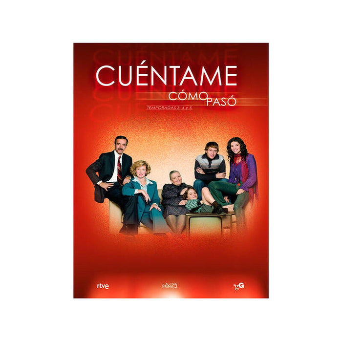 Cuentame Como Pasó - Vol. 2 Temp. 3-5 (12 Dvd + Libro)