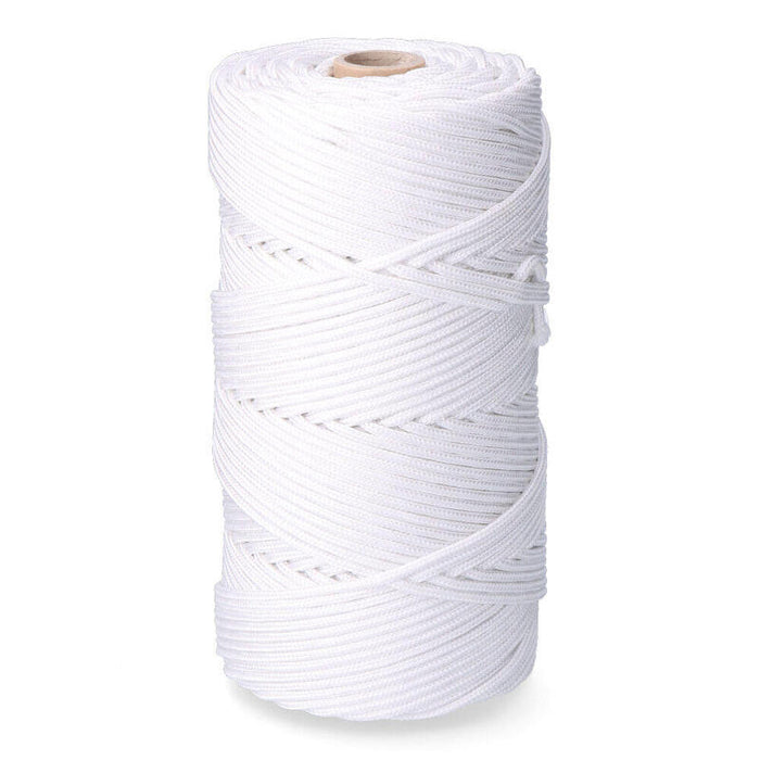 Cuerda Trenzada Pp Blanca 5 Mm X 200 M