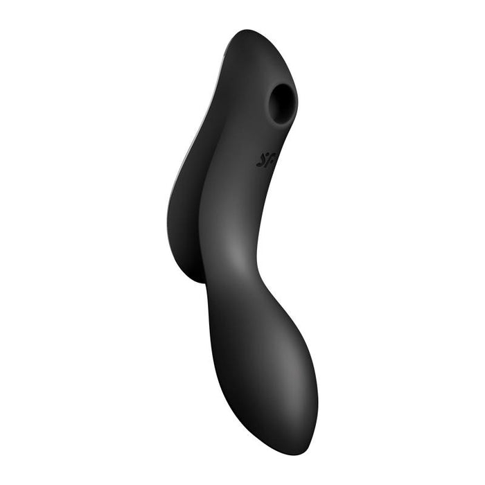 Satisfyer Curvy Trinity 2 Estimulador Y Vibrador - Negro