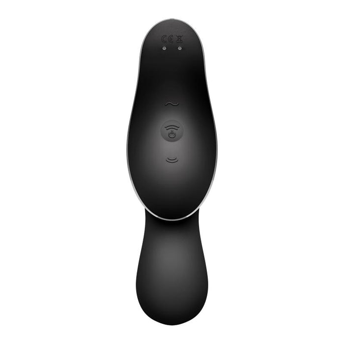 Satisfyer Curvy Trinity 2 Estimulador Y Vibrador - Negro