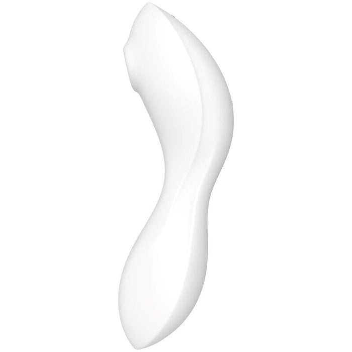 Satisfyer Curvy Trinity 5 Estimulador Y Vibrador - Blanco