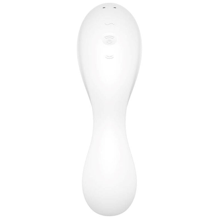 Satisfyer Curvy Trinity 5 Estimulador Y Vibrador - Blanco