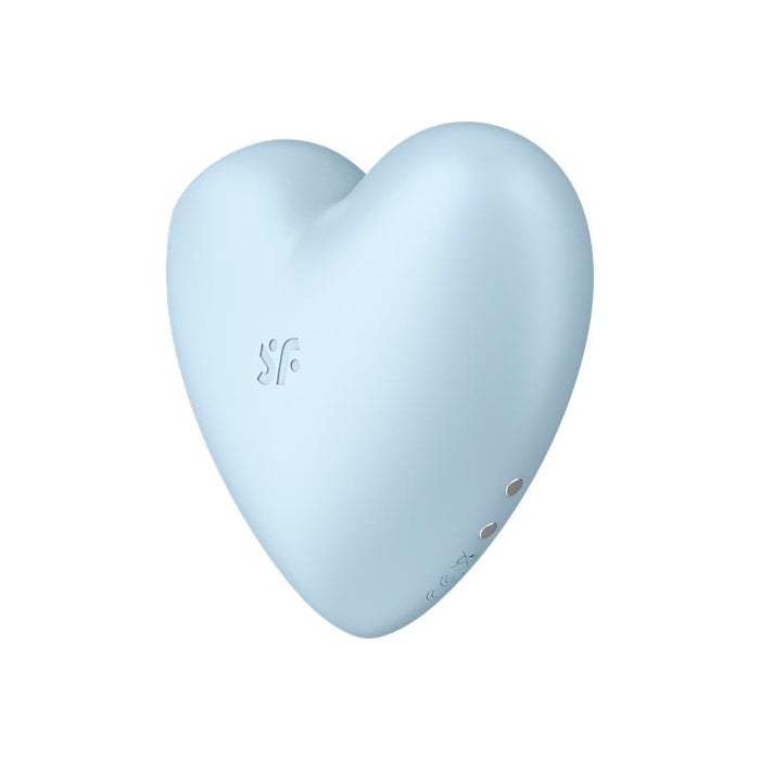 Satisfyer - Cutie Heart Estimulador Y Vibrador Azul