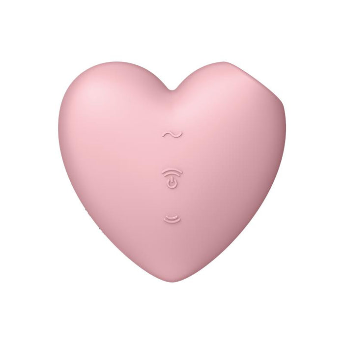 Satisfyer - Cutie Heart Estimulador Y Vibrador Rosa