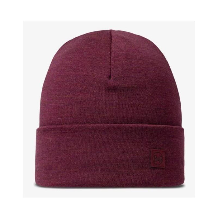 Czapka Buff Heavyweight Merino Wool Loose Hat Solid Tibetan Red