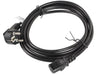 EAN 5901969409765 - Lanberg CA-C13C-11CC-0050-BK cable de transmisión Negro 5 m C13 acoplador CEE7/7 imagen 2