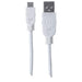 EAN 0766623323987 - Manhattan 323987 cable USB USB 2.0 1 m USB A Micro-USB B Blanco imagen 4