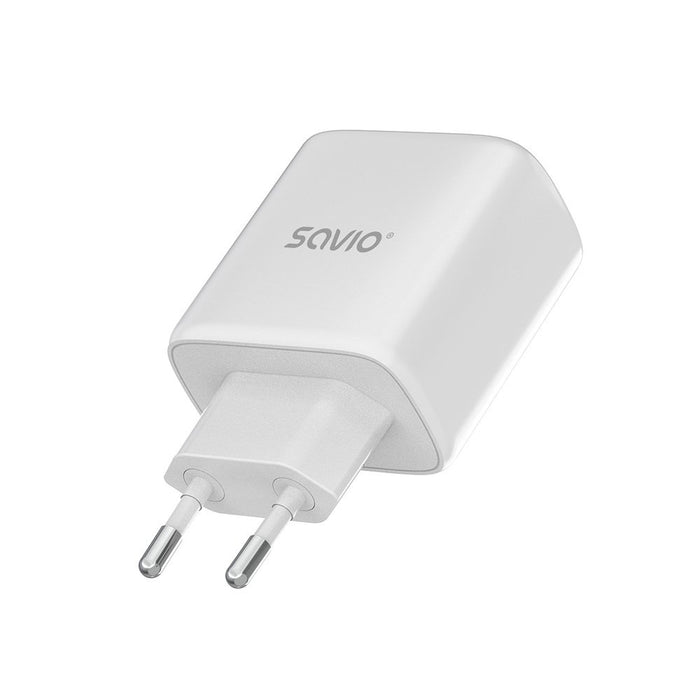 EAN 5901986049265 - Savio LA-10 cargador de dispositivo móvil Teléfono móvil, Teléfono, Universal Blanco USB Carga rápida imagen 6