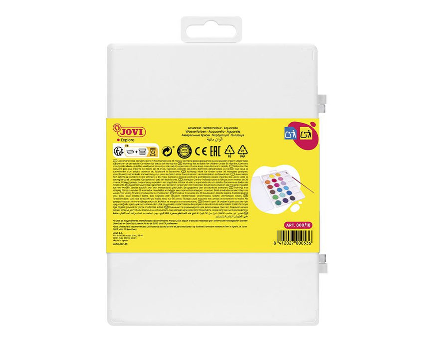 EAN 8412027000536 - Jovi 800/18 pintura para manualidades Pintura de acuarela 1 pieza(s) imagen 3