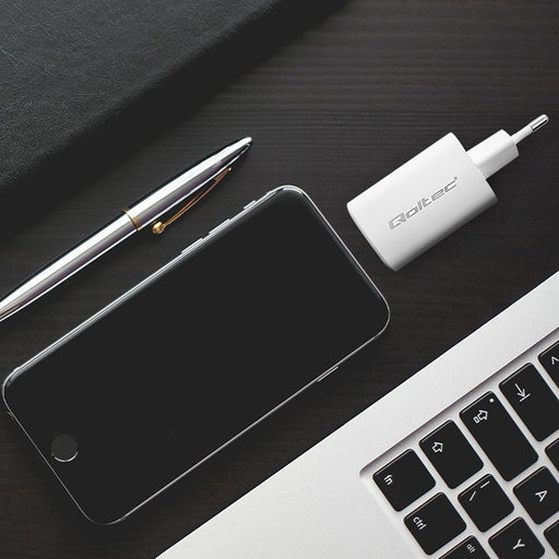 EAN 5901878507651 - Qoltec 50765 cargador de dispositivo móvil Portátil, Consola de juegos portátil, Batería portátil, Smartp imagen 2