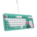 EAN 4711387923412 - ASUS TUF Gaming K3 Gen II Hatsune Miku Edition teclado Juego USB Color menta, Blanco imagen 2