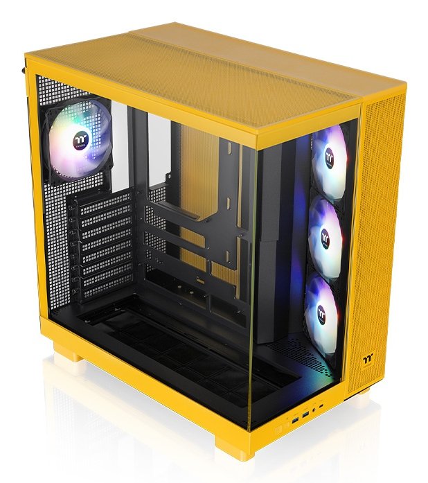 EAN 4711475649699 - Thermaltake View 380 XL TG ARGB Midi Tower Amarillo imagen 6