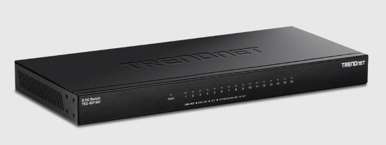 EAN 710931141160 - Trendnet TEG-S3160 switch No administrado 2.5G Ethernet (100/1000/2500) Escritorio Negro imagen 1