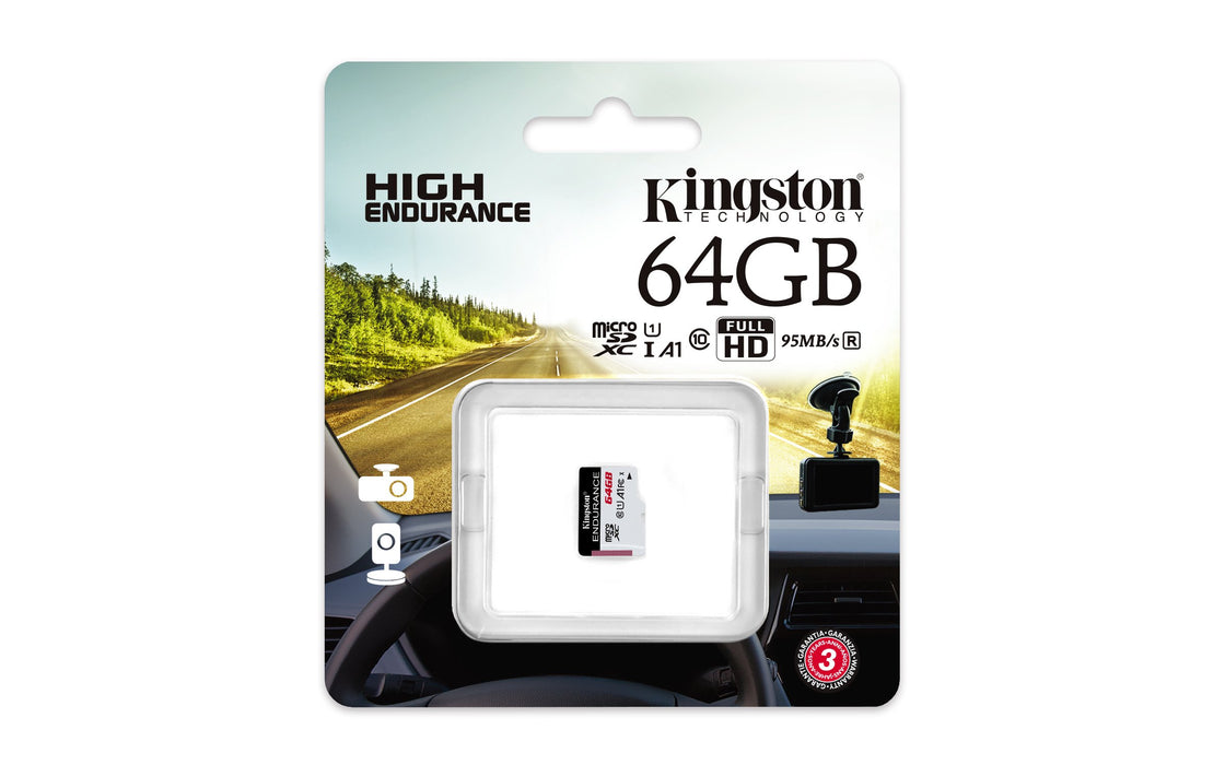 EAN 0740617290226 - Kingston Technology High Endurance 64 GB MicroSD UHS-I Clase 10 imagen 3
