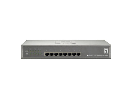 EAN 4015867163849 - LevelOne GEP-0821 switch Gigabit Ethernet (10/100/1000) Energía sobre Ethernet (PoE) Gris imagen 2