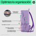 EAN 0197192487631 - HP Campus Lavender Backpack mochila Mochila informal Poliéster, Poliespuma imagen 3