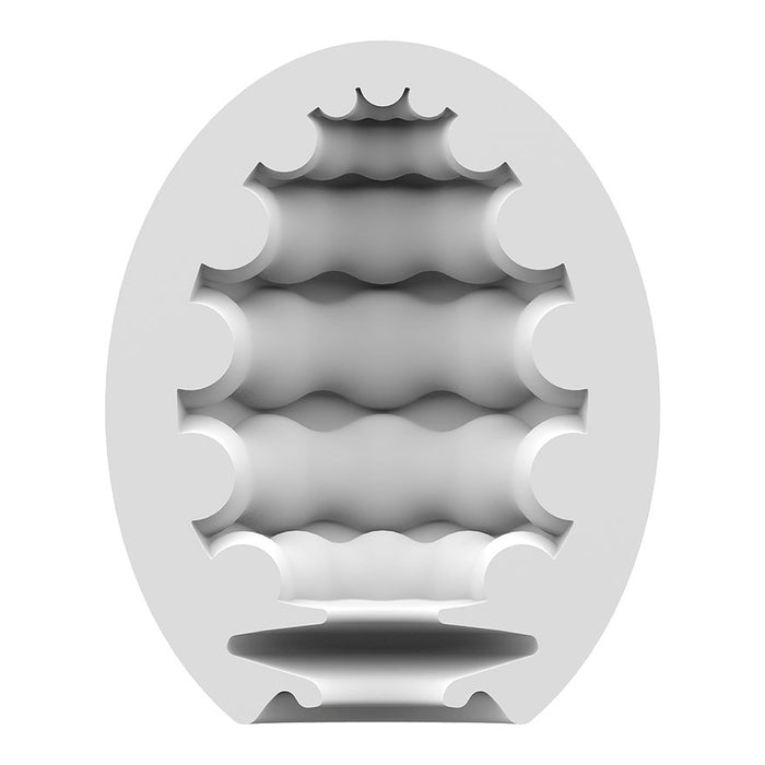 EAN 4061504010007 - Satisfyer Masturbator Egg - Riffle Huevo masturbador Elastómero termoplástico (TPE) imagen 2
