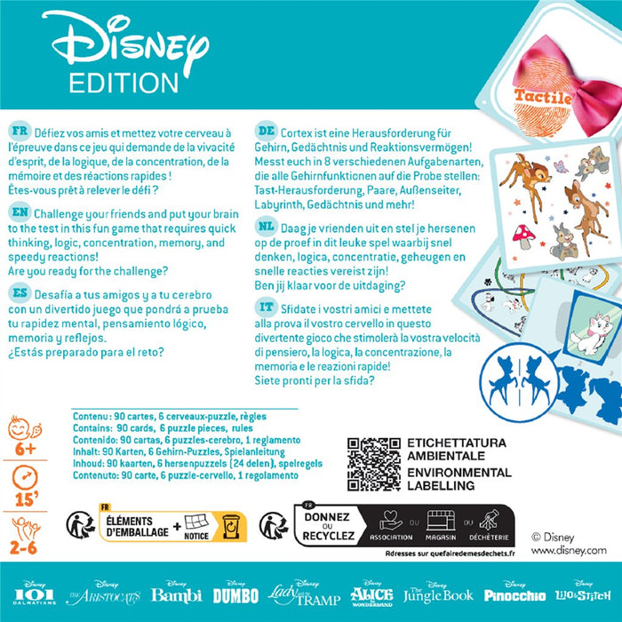 EAN 3558380111016 - Asmodee CORDIC01ML juego de tablero Cortex Kids Disney Edition 15 min Juego De Cartas Partido imagen 4