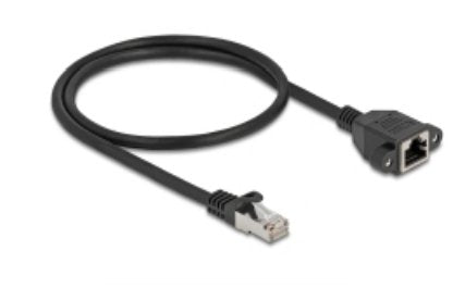 EAN 4043619907748 - DeLOCK 90774 cable de red Negro 0,5 m Cat6a S/FTP (S-STP) imagen 1