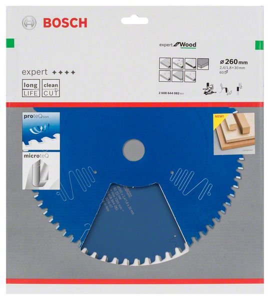 EAN 3165140796484 - Bosch 2 608 644 082 hoja de sierra circular 26 cm 1 pieza(s) imagen 2