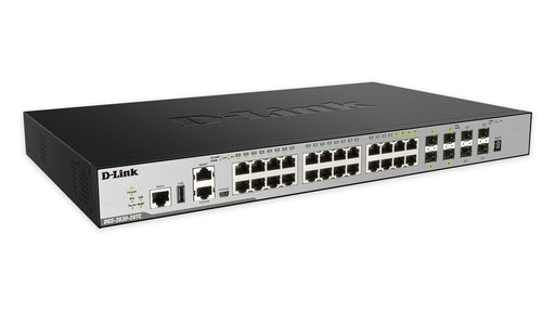 EAN 790069472145 - D-Link DGS-3630-28TC switch Gestionado L3 Gigabit Ethernet (10/100/1000) 1U Negro imagen 1