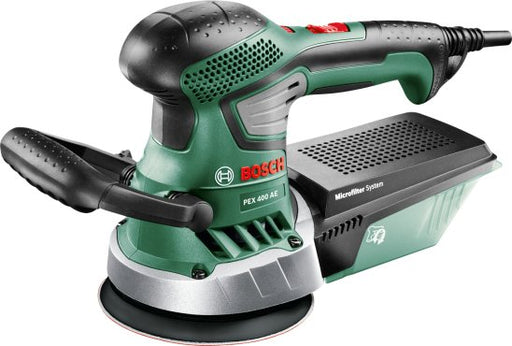 EAN 3165140594431 - Bosch PEX 400 AE Lijadora rotorbital 26000 OPM Verde 370 W imagen 1