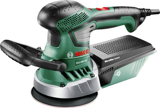 EAN 3165140594431 - Bosch PEX 400 AE Lijadora rotorbital 26000 OPM Verde 370 W imagen 1