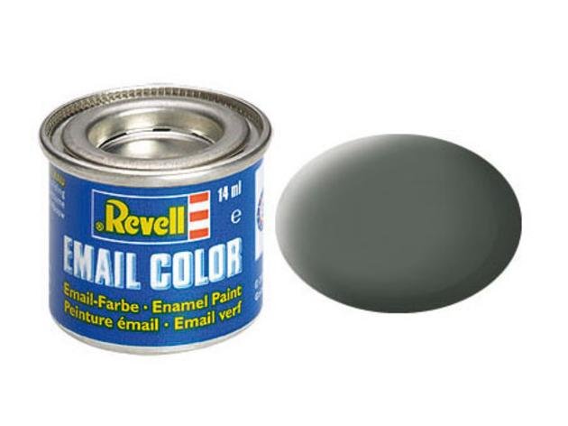 EAN 42022978 - Revell Olive grey, mat RAL 7010 14 ml-tin parte y accesorio de modelo a escala Pintura imagen 1