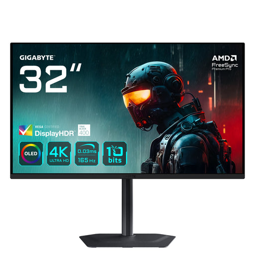 EAN 4719331862749 - GIGABYTE MO32U pantalla para PC 80 cm (31.5") 3840 x 2160 Pixeles 4K Ultra HD Negro imagen 1