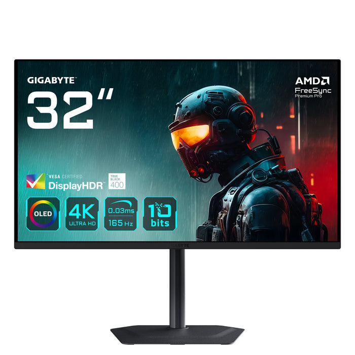 EAN 4719331862749 - GIGABYTE MO32U pantalla para PC 80 cm (31.5") 3840 x 2160 Pixeles 4K Ultra HD Negro imagen 1