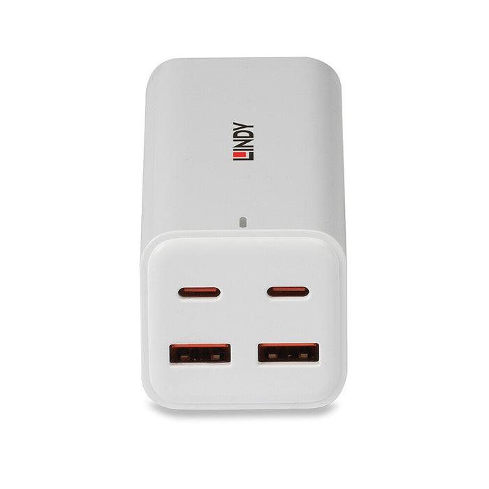 EAN 4002888734417 - Lindy 73441 cargador de dispositivo móvil Universal Blanco Corriente alterna Carga rápida Interior imagen 4