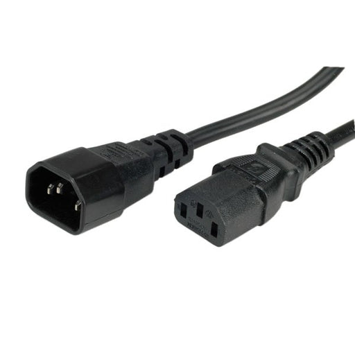 EAN 7611990197163 - ROLINE 19.08.1505 cable de transmisión Negro 0,5 m C14 acoplador C13 acoplador imagen 2