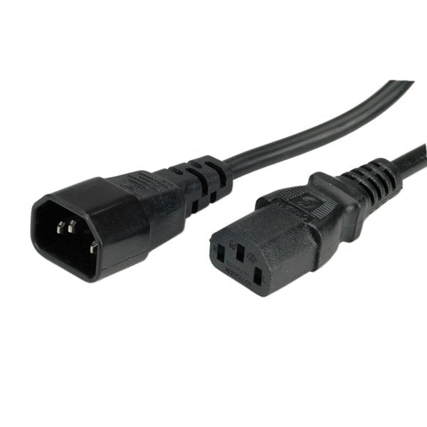 EAN 7611990197163 - ROLINE 19.08.1505 cable de transmisión Negro 0,5 m C14 acoplador C13 acoplador imagen 2
