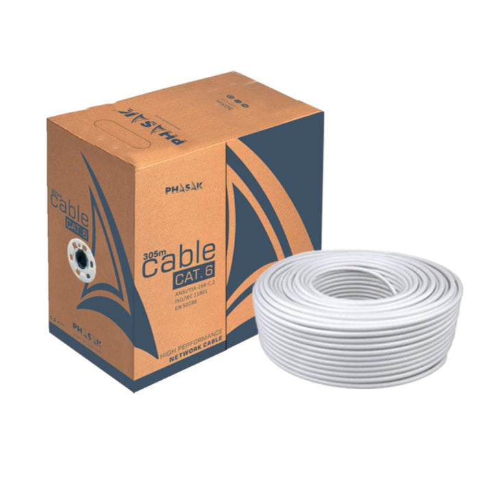 EAN 5605922028658 - Phasak PHR 6301 cable de red Gris Cat6 U/UTP (UTP) imagen 4