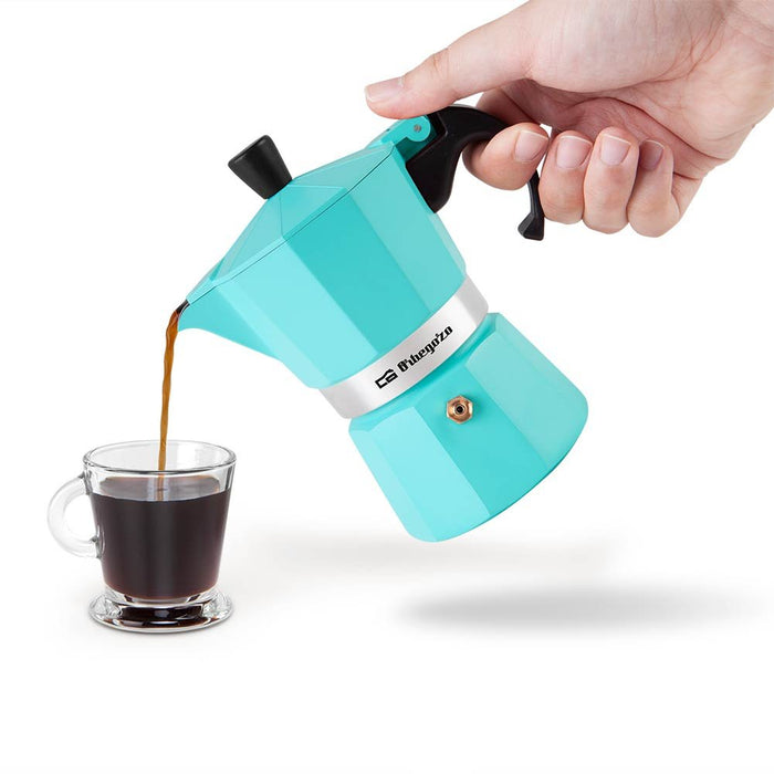 EAN 8435568404328 - Orbegozo KFV 345 cafetera manual Cafetera italiana Azul imagen 7