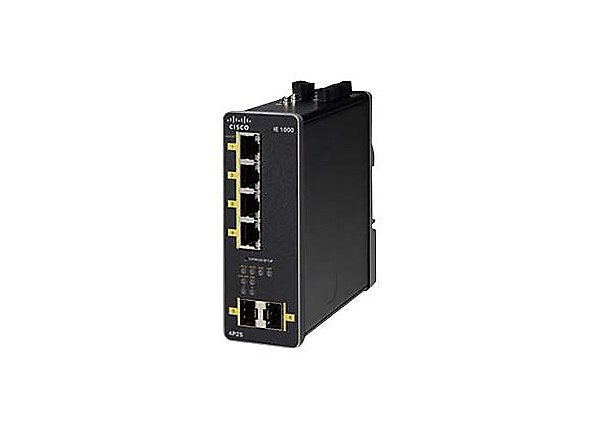 EAN 882658930317 - Cisco IE 1000-4P2S-LM Gestionado Gigabit Ethernet (10/100/1000) Energía sobre Ethernet (PoE) Negro imagen 1