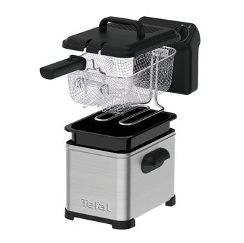 EAN 3045386379750 - Tefal FR5030 Sencillo Independiente 3000 W Freidora Negro, Acero inoxidable imagen 5