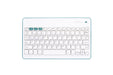 EAN 8420738193669 - SilverHT 111936640199 teclado para móvil Español Bluetooth Azul, Blanco imagen 1