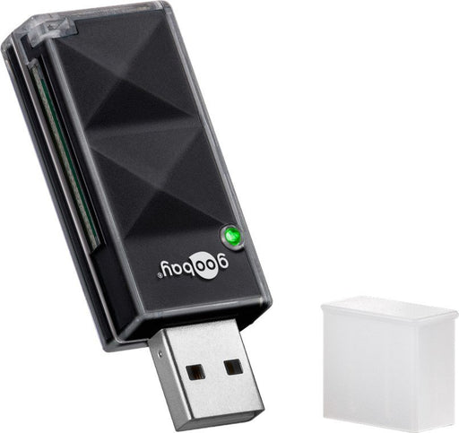 EAN 4040849956829 - Goobay 95682 lector de tarjeta USB 2.0 Negro imagen 1