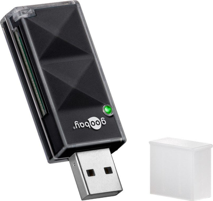 EAN 4040849956829 - Goobay 95682 lector de tarjeta USB 2.0 Negro imagen 1