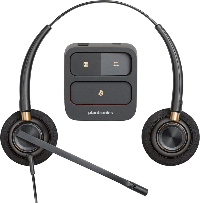 EAN 5033588042815 - Poly EncorePro 520 Binaural Headset +Quick Disconnect Alámbrico Diadema Llamadas/Música Negro imagen 1