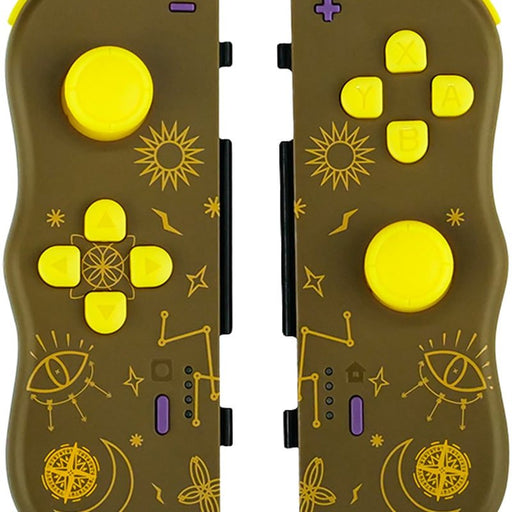 EAN 3760352735384 - Lexip JVASWI00102 mando y volante Marrón, Amarillo Bluetooth Gamepad Analógico/Digital Nintendo Switch, N imagen 2