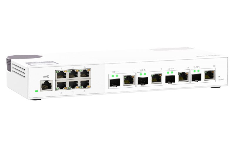 EAN 4711103082232 - QNAP QSW-M2106-4C switch Gestionado L2 2.5G Ethernet (100/1000/2500) Blanco imagen 3