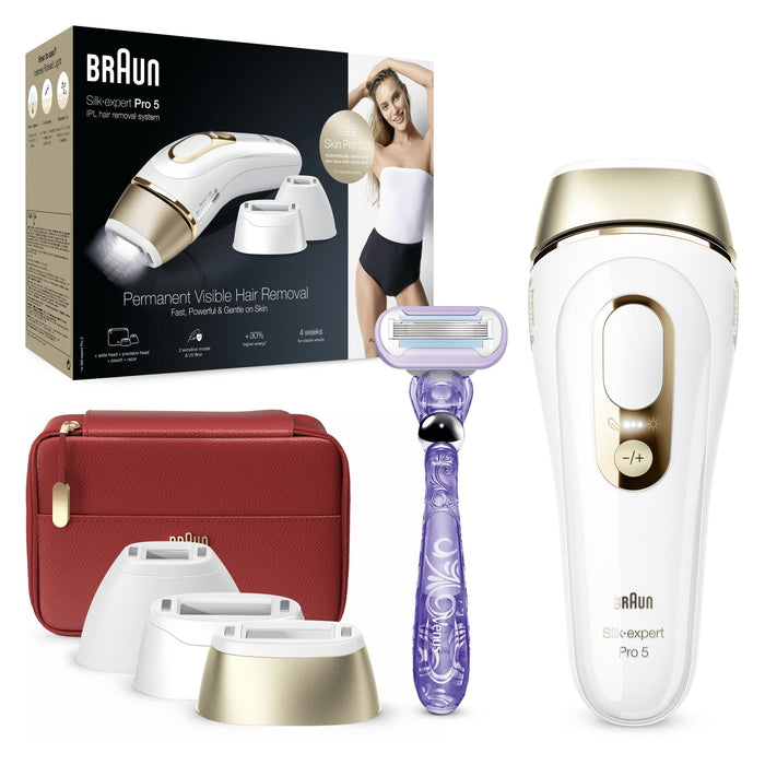 EAN 4210201423423 - Braun Silk-expert Pro Silk·expert Pro 5 PL5267 Luz pulsada intensa (IPL) Oro, Blanco imagen 3
