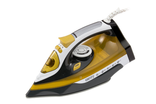 EAN 5908256839373 - Camry Premium CR 5029 plancha Plancha a vapor 2400 W Negro, Amarillo imagen 2